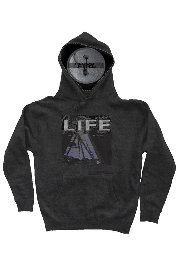LIFE Lined Charcoal Hoodie - FW22